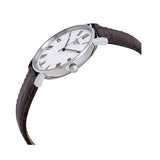 Tissot T Classic Everytime White Dial Brown Leather Strap Watch For Men - T109.410.16.033.00 Authentic Buy Shop Now
