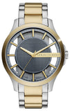 Armani Exchange Hampton Chronograph Grey Dial Two Tone Steel Strap Watch For Men - AX2403 Authentic Buy Shop Now
