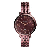 Fossil Jacqueline Brown Dial Brown Steel Strap Watch for Women - ES4100 Authentic Buy Shop Now