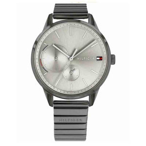 Tommy Hilfiger Quartz Silver Dial Grey Steel Strap Watch for Women - 1782062 Authentic Buy Shop Now