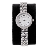 Emporio Armani Rosa Quartz White Dial Silver Steel Strap Watch For Women - AR11354 Authentic Buy Shop Now
