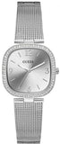 Guess Tapestry Diamonds Silver Dial Silver Mesh Bracelet Watch for Women - GW0354L1 Authentic Buy Shop Now