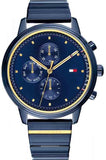 Tommy Hilfiger Blake Blue Dial Blue Steel Strap Watch for Women - 1781893 Authentic Buy Shop Now
