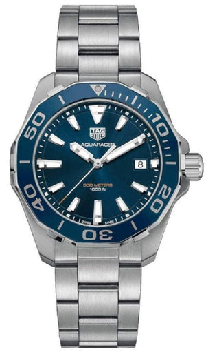 Tag Heuer Aquaracer Blue Dial Watch for Men - WAY111C.BA0928 Authentic Buy Shop Now