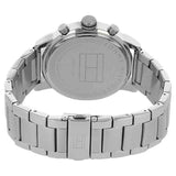 Tommy Hilfiger Jake Chronograph Black Dial Silver Steel Strap Watch for Men - 1791234 Authentic Buy Shop Now