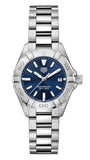 Tag Heuer Aquaracer Blue Dial Silver Steel Strap Watch for Women - WBD1412.BA0741 Authentic Buy Shop Now