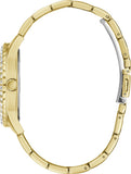 Guess Night Life Diamonds Black Dial Gold Steel Strap Watch for Women - GW0405L2 Authentic Buy Shop Now