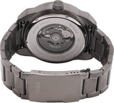 Fossil Bronson Automatic Skeleton Black Dial Grey Steel Strap Watch for Men - ME3255 Authentic Buy Shop Now