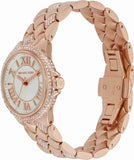 Michael Kors Camille Analog Silver Dial Rose Gold Steel Strap Watch for Women - MK4810 Authentic Buy Shop Now
