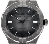 Maurice Lacroix Aikon Automatic Gunmetal Dial Black Rubber Strap Watch For Men - AI6008-PVB00-330-2 Authentic Buy Shop Now