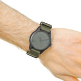 Calvin Klein Tone Green Dial Green NATO Strap Watch for Men - K7K514WL Authentic Buy Shop Now