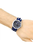 Guess Oasis Multifunction Blue Dial Two Tone Steel Strap Watch for Men- W0366G2 Authentic Buy Shop Now
