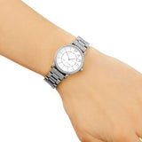 Marc Jacobs Roxy White Dial Silver Steel Strap Watch for Women - MJ3525 Authentic Buy Shop Now
