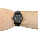 Fossil Machine Black Dial Black Steel Strap Watch for Men - FS4775 Authentic Buy Shop Now