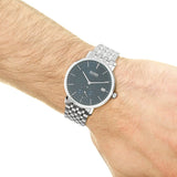 Hugo Boss Corporal Blue Dial Silver Steel Strap Watch for Men - 1513642 Authentic Buy Shop Now