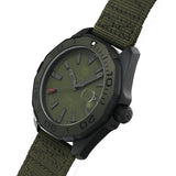 Tag Heuer Aquaracer Automatic Green Dial Khakhi Green Nylon Strap Watch for Men - WAY208E.FC8222 Authentic Buy Shop Now