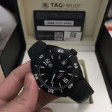 Tag Heuer Formula 1 Automatic Black Dial Black Rubber Strap Watch for Men - WAZ2115.FT8023 Authentic Buy Shop Now