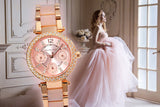 Michael Kors Parker Pink Dial Two Tone Steel Strap Watch for Women - MK6110 Authentic Buy Shop Now