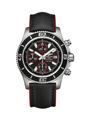 Breitling Superocean Chronograph II Black Dial 44mm Automatic Mens Watch - A1334102/BA81 Authentic Buy Shop Now