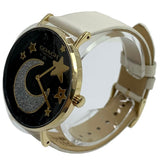Coach Perry Black Dial White Leather Strap Watch for Women - 14503041 Authentic Buy Shop Now