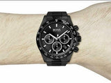 Hugo Boss Hero Black Dial Black Steel Strap Watch for Men - 1513754 Authentic Buy Shop Now
