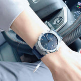 Salvatore Ferragamo F-80 Classic Blue Dial Blue Leather Strap Watch for Men - SFDT00719 Authentic Buy Shop Now