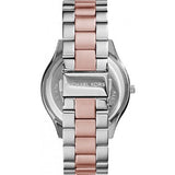 Michael Kors Runway White Dial Two Tone Stainless Steel Strp Watch for Women - MK3204A Authentic Buy Shop Now