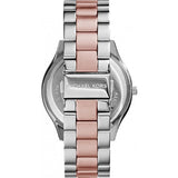 Michael Kors Slim Runway White Dial Two Tone Watch for Women - MK3204B Authentic Buy Shop Now