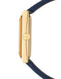 Gucci G-Frame Mother of Pearl Dial White Blue Red Nylon Strap Watch For Women - YA147405 Authentic Buy Shop Now