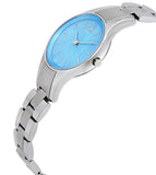 Calvin Klein Simplicity Blue Dial Silver Steel Strap Watch for Women - K432314N Authentic Buy Shop Now