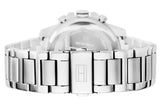 Tommy Hilfiger Decker Quartz Black Dial Silver Steel Strap Watch for Men - 1791472 Authentic Buy Shop Now