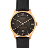 Tissot Chemin des Tourelles Powermatic 80 Brown Dial Brown Leather Strap Watch for Men - T099.407.36.448.00 Authentic Buy Shop Now