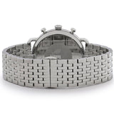 Emporio Armani Aviator Chronograph Blue Dial Silver Steel Strap Watch For Men - AR11238 Authentic Buy Shop Now