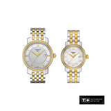 Tissot T Classic Bridgeport Lady White Mother of Pearl Dial Watch For Women - T097.010.22.118.00 Authentic Buy Shop Now