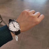 Emporio Armani Luigi White Dial Black Leather Strap Watch for Men - AR1694 Authentic Buy Shop Now