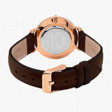 Daniel Wellington Classic Petite Bristol Black Dial Brown Leather Strap Watch For Women - DW00100221 Authentic Buy Shop Now