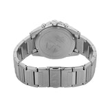 Armani Exchange Banks Chronograph Black Dial Silver Steel Strap Watch For Men - AX1720 Authentic Buy Shop Now