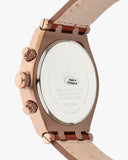 Guess Analog Multifunction White Dial Brown Leather Strap Watch for Men - GW0262G3 Authentic Buy Shop Now