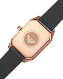 Emporio Armani Gioia Quartz Mother of Pearl Blue Dial Blue Leather Strap Watch For Women - AR11426 Authentic Buy Shop Now