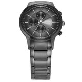 Emporio Armani Analog Chronograph Black Dial Black Steel Strap Watch For Men - AR11531 Authentic Buy Shop Now