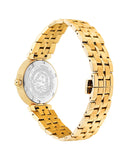 Versace Daphnis Quartz Black Dial Gold Steel Strap Watch for Women - VEOCA0524 Authentic Buy Shop Now
