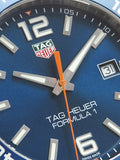 Tag Heuer Formula 1 Quartz Blue Dial Two Tone NATO Strap Watch for Men - WAZ1010.FC8197 Authentic Buy Shop Now