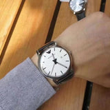 Emporio Armani Luigi White Dial Black Leather Strap Watch for Men - AR1694 Authentic Buy Shop Now