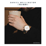 Daniel Wellington Iconic Chronograph Sheffield White Dial Black Leather Strap Watch For Men - DW00100646 Authentic Buy Shop Now
