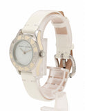 Marc Jacobs Blade White Dial White Leather Strap Watch for Women - MBM1097 Authentic Buy Shop Now