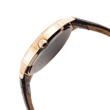 Guess Wafer Quartz Beige Dial Brown Leather Strap Watch For Men - W0496G1 Authentic Buy Shop Now