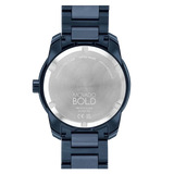 Movado Bold Verso Blue Dial Blue Steel Strap Watch for Men - 3600862 Authentic Buy Shop Now