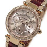 Michael Kors Parker Rose Gold Dial Two Tone Steel Strap Watch for Women - MK6239 Authentic Buy Shop Now