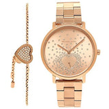 Michael Kors Jaryn Rose Gold Dial Rose Gold Steel Strap Watch for Women - MK3621 Authentic Buy Shop Now