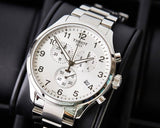 Tissot Chrono XL Classic Silver Dial Silver Steel Strap Watch For Men - T116.617.11.037.00 Authentic Buy Shop Now